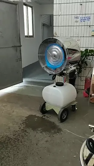 Refrigerador de aire-agua industrial del humectador de la seta del acero inoxidable portátil 60L