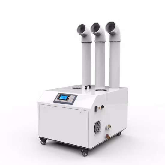 Humidificador fresco portátil industrial ultrasónico del aire de la niebla 3kg para la seta del invernadero