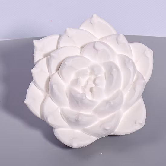 Difusor de láminas de flores de cerámica para decoración del hogar Difusor de láminas de aroma