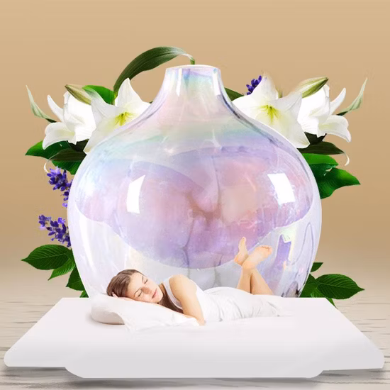 Humidificador de aire de aceite esencial de niebla ultrasónica para el hogar de 120 ml Difusor de aroma de vidrio Difusor de aceite esencial de aroma eléctrico Humidificador de aire para venta al por mayor